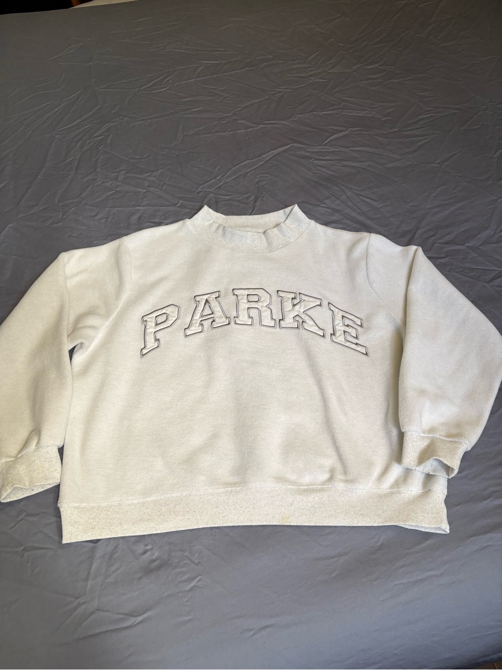 Parke Mockneck Fleece Varsity